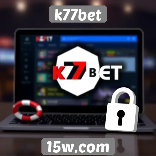 Avaliação de segurança do site k77bet